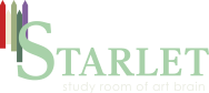 STARLET study room of art brain